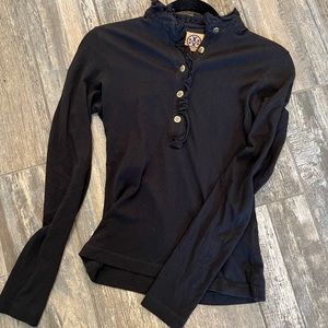 Tory Burch Lidia Long Sleeve Top